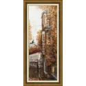 Counted cross stitch kit "East street" 14.8x40.8 cm S/GM056
