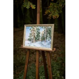 Набор для вышивания крестом "Очарование зимы" 41.5x28 см S/LP064