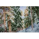 Набор для вышивания крестом "Очарование зимы" 41.5x28 см S/LP064