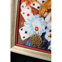 Gezählter Kreuzstich-Bausatz "Alice" 24x34 cm S/LS011