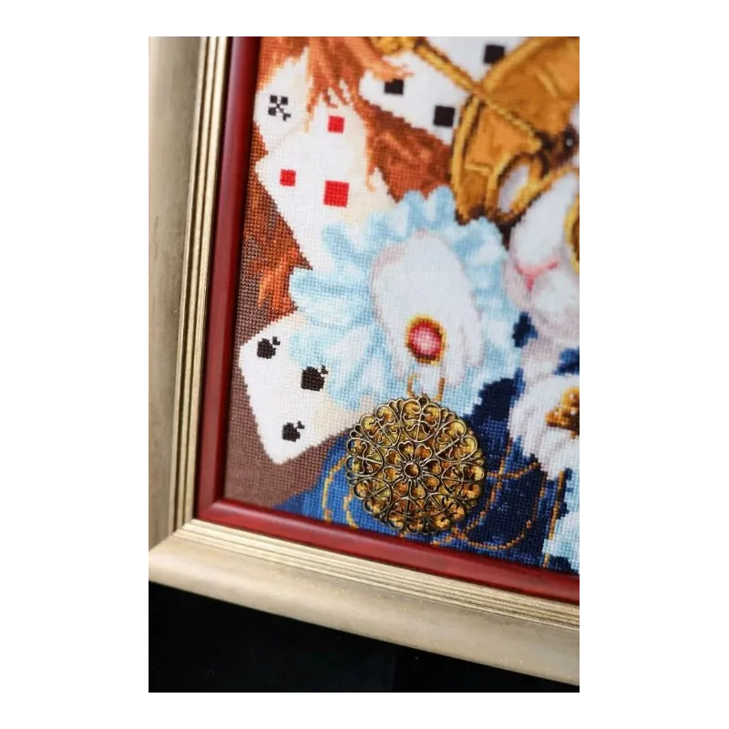 Counted cross stitch kit "Alice" 24x34 cm S/LS011