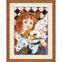 Gezählter Kreuzstich-Bausatz "Alice" 24x34 cm S/LS011