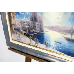 Kit de point de croix compté "Nuit au clair de lune sur le Bosphore. 1894" S/MK083