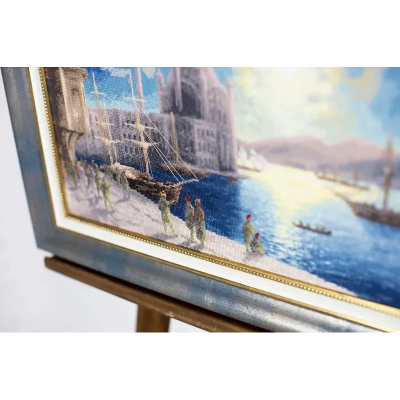Набор для счетного креста "Лунная ночь на Босфоре. 1894" 48x31 см S/MK083