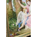 Counted cross stitch kit "Woman and Cupid. 1792" S/MK095