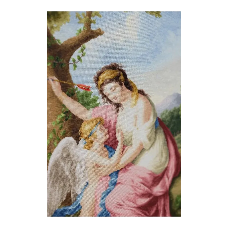 Zählstickerei-Set "Frau und Amor. 1792" 41x51,8 cm S/MK095