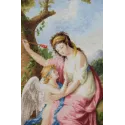 Zählstickerei-Set "Frau und Amor. 1792" 41x51,8 cm S/MK095