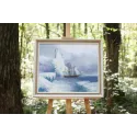 Набор для вышивания крестом "Ледяные горы" S/MK099