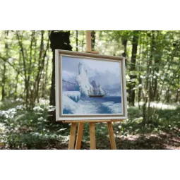 Counted cross stitch kit "Ice Mountains" S/MK099