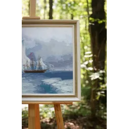 Kit de point de croix compté "Ice Mountains" S/MK099