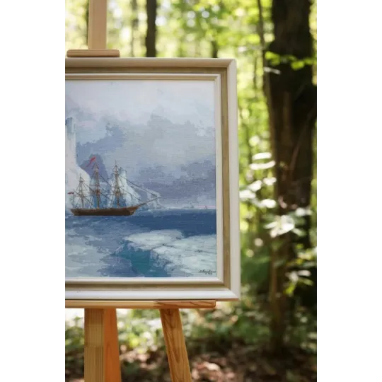 Набор для вышивания крестом "Ледяные горы" S/MK099