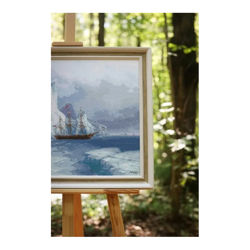 Gezählter Kreuzstich-Set "Eisberge" S/MK099