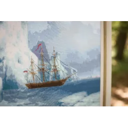 Kit de point de croix compté "Ice Mountains" S/MK099