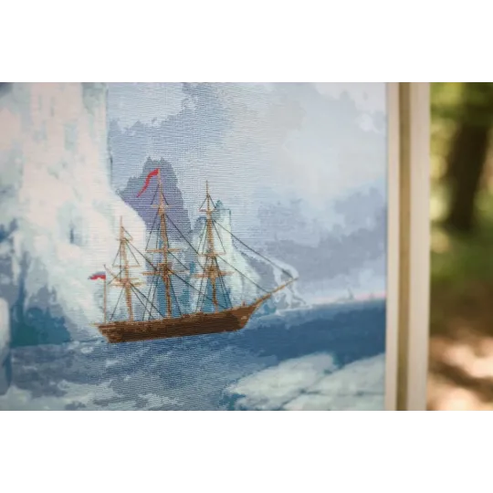 Набор для вышивания крестом "Ледяные горы" S/MK099