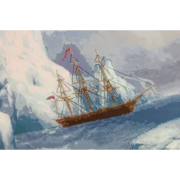 Набор для вышивания крестом "Ледяные горы" S/MK099