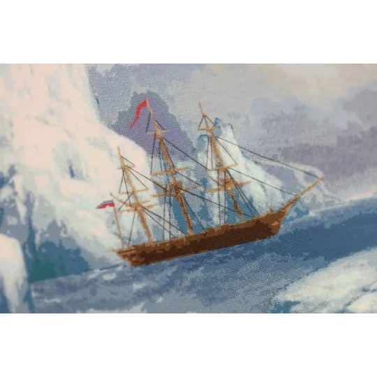 Gezählter Kreuzstich-Set "Eisberge" S/MK099