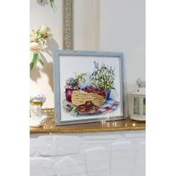 Skaičiuojamų kryželių siuvinėjimo rinkinys "Mano siela, Maslenica!" 30x25,7 cm S/SZH065