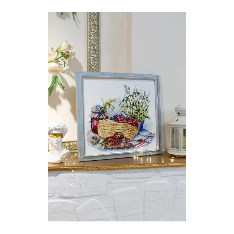 Zählstickerei-Set "Meine Seele, Masleniza!" 30x25,7 cm S/SZH065