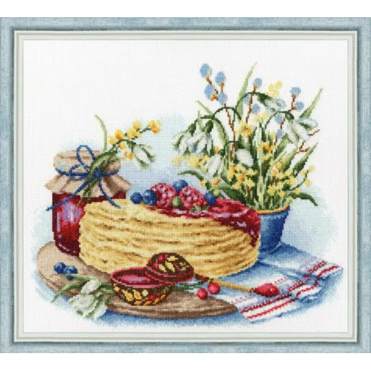 Counted cross stitch kit "My soul, Maslenitsa!" S/SZH065