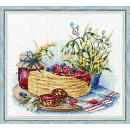 Counted cross stitch kit "My soul, Maslenitsa!" S/SZH065