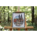 Counted cross stitch kit "Fabulous Prague" 21.5x25.8 cm S/GM059