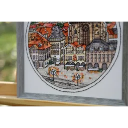 Zählstickpackung "Fabelhaftes Prag" 21.5x25.8 cm S/GM059