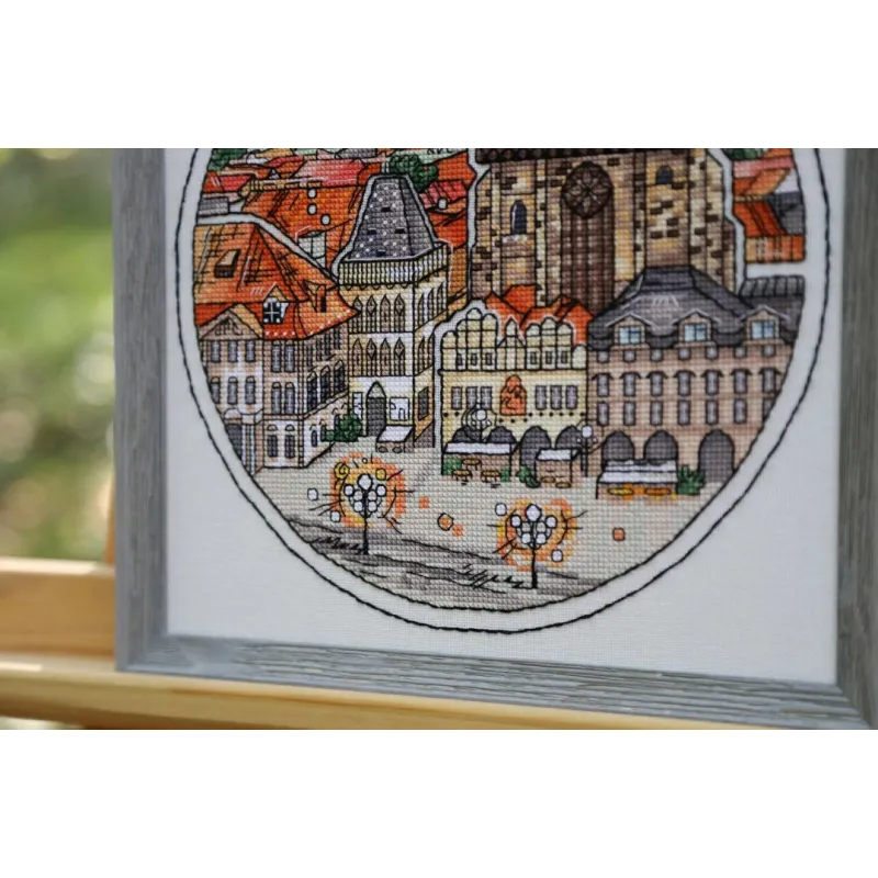 Набор для вышивания счетным крестом "Сказочная Прага" 21.5x25.8 cm S/GM059