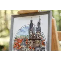 Counted cross stitch kit "Fabulous Prague" 21.5x25.8 cm S/GM059