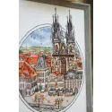 Counted cross stitch kit "Fabulous Prague" S/GM059