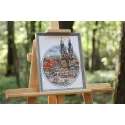Counted cross stitch kit "Fabulous Prague" 21.5x25.8 cm S/GM059
