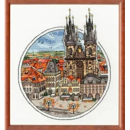 Zählkreuzstich-Set "Fabelhaftes Prag" S/GM059