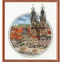 Counted cross stitch kit "Fabulous Prague" S/GM059