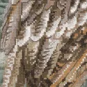 Kit de point de croix "Hibou grand-duc" SRPT-0038 PT