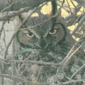 Kit de point de croix "Hibou grand-duc" SRPT-0038 PT