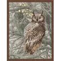Kit de point de croix "Hibou grand-duc" SRPT-0038 PT