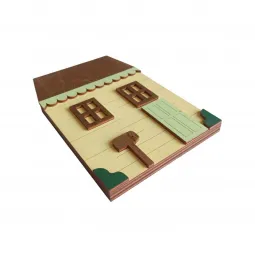 Organisateur de perles « Yellow House » KF027/62