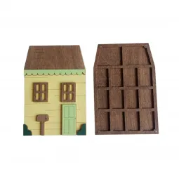 Perlen Organizer "Yellow House" KF027/62