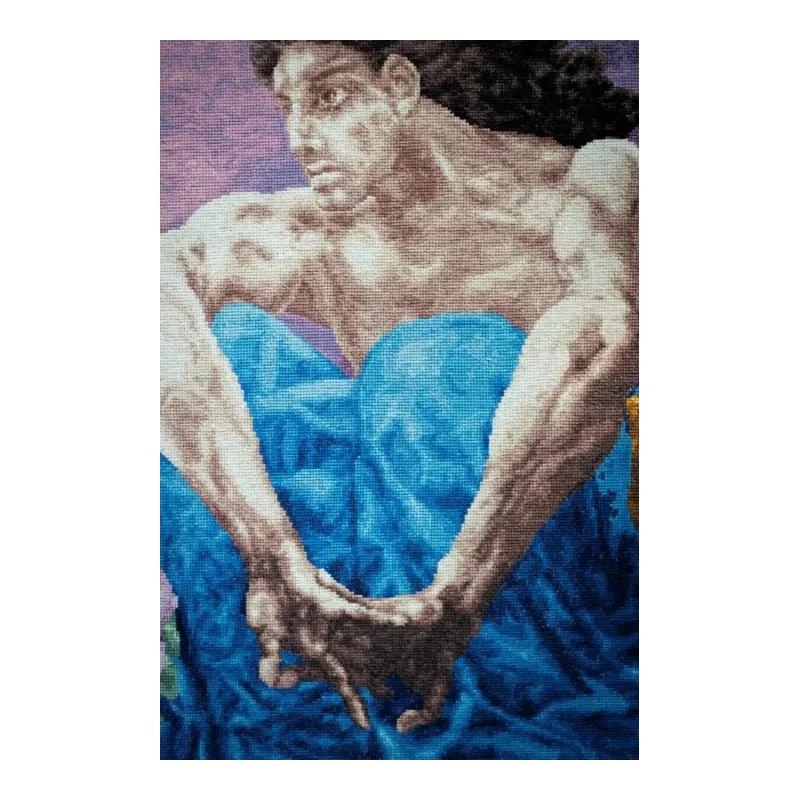 Набор для вышивания крестом «Демон сидящий. 1890» S/MK081