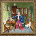 Counted cross stitch kit "Aristocrat's Breakfast 1849-1850" S/MK084