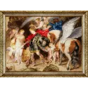 Counted cross stitch kit "Perseus freeing Andromeda" S/MK088