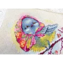 Cross stitch kit "Elegant titmouse" SM-728