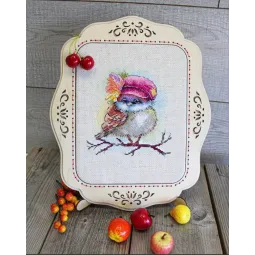 Cross stitch kit "Stylish sparrow" SM-732 (D)