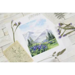 Набор для вышивания крестом «Прогулка в горы» SNV-829