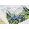 Cross stitch kit "Walk to the mountains" SNV-829