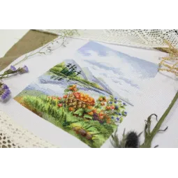 Cross stitch kit "Gifts of the North" SNV-830