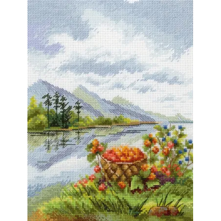 Cross stitch kit "Gifts of the North" SNV-830