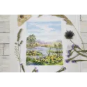 Cross stitch kit "Forest Pond" SNV-833