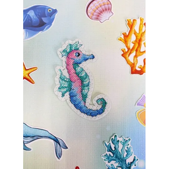 Cross stitch kit "Sea Horse" ST-1007