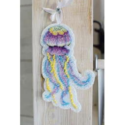 Kreuzstich-Set "Qualle" ST-1008