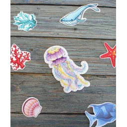 Kreuzstich-Set "Qualle" ST-1008